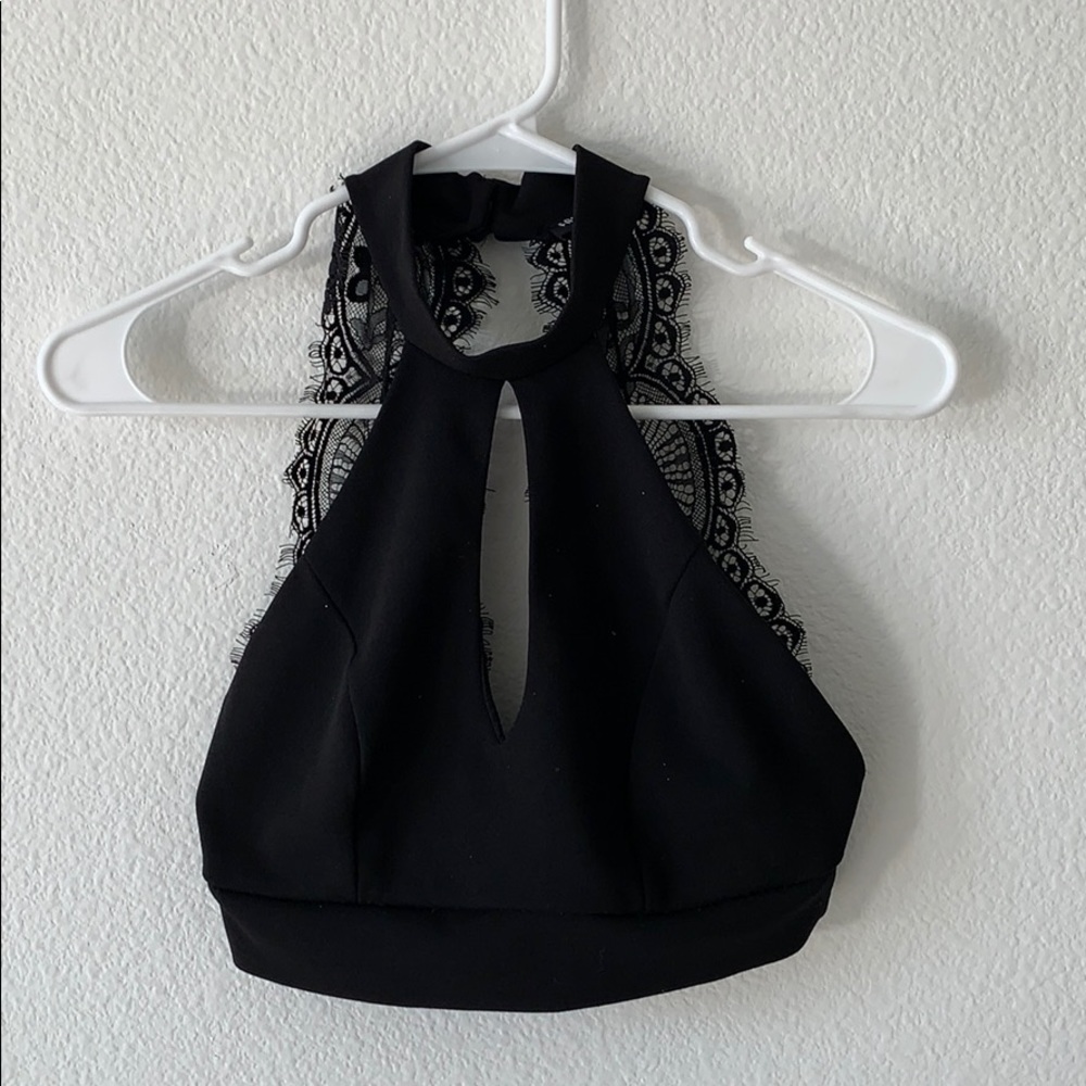 Halter crop top